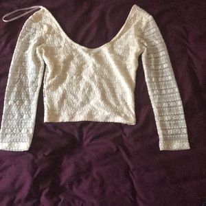 White Crop-Top